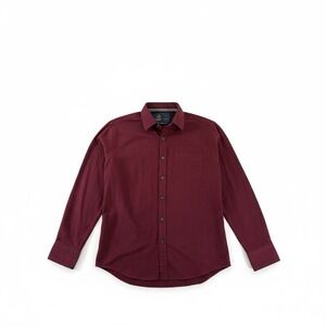 Rugby University Long Sleeve Button Up Shirt Men's Medium.